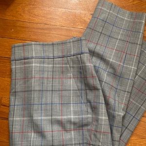 Lewit Plaid Formal Pants size 6 wool blend